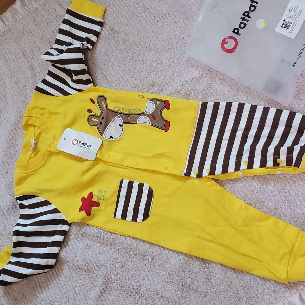 PatPat Giraffe Baby Outfit